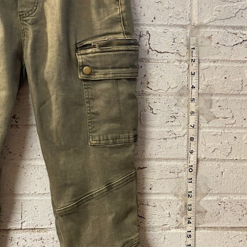 Graceβ& Lace Olive Green Cargo Jogger Pants - Size M - Picture 3 of 11